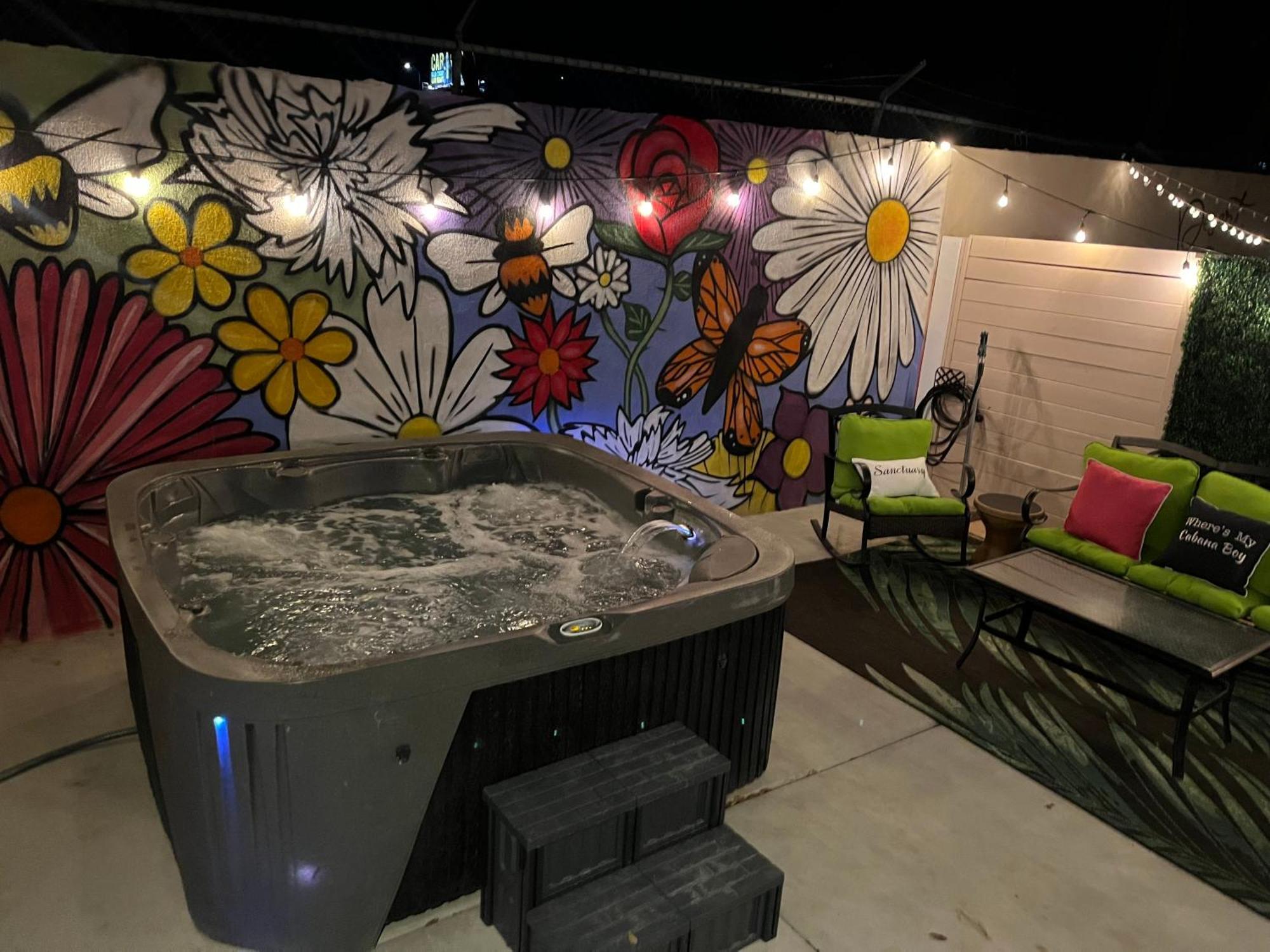 הוילה אלבוקרקי Bohemian Chic An Eclectic Escape-Hot Tub-Pet Friendly-No Pet Fees! מראה חיצוני תמונה